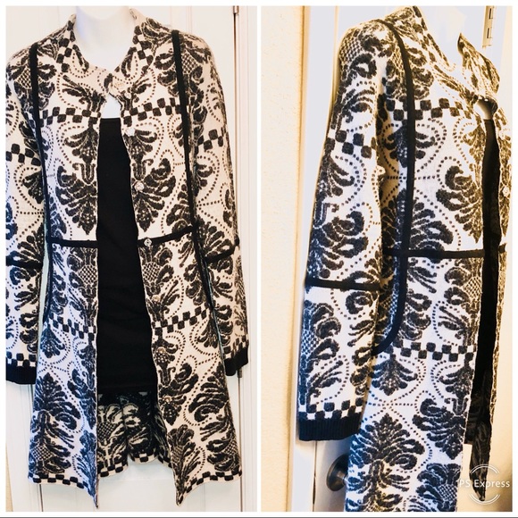 Jackets & Blazers - 🔥FINAL SALE🔥FLEUR PRINT WOOL DUSTER